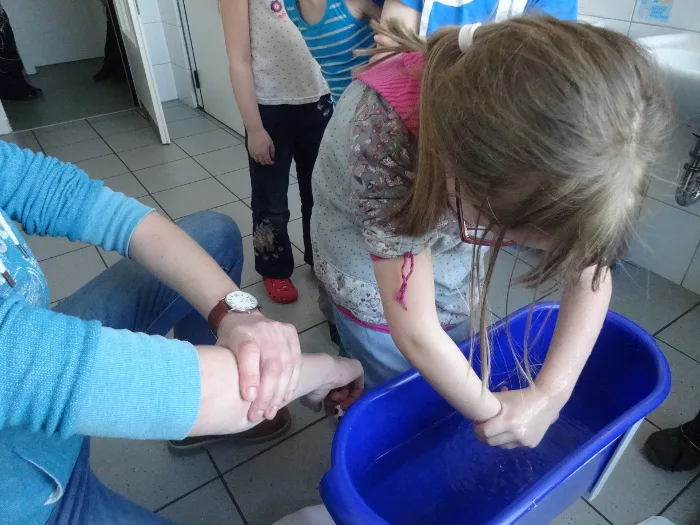 Armbad im Ev. Kneipp-Kindergarten Tecklenburg