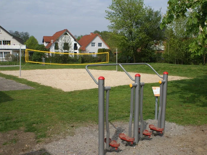 Volleyballfeld an der Kneipp-Anlage Ledde