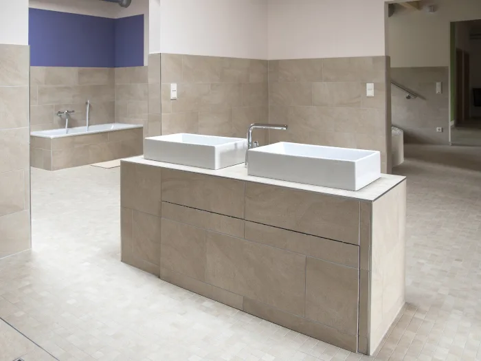 Badvorraum Nebenraum im Kneipp-Zentrum