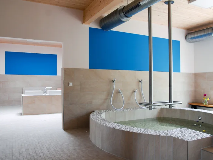 Beckenraum im Kneipp-Zentrum