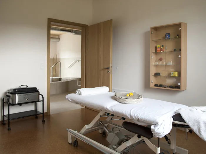 Behandlungszimmer im Kneipp-Zentrum