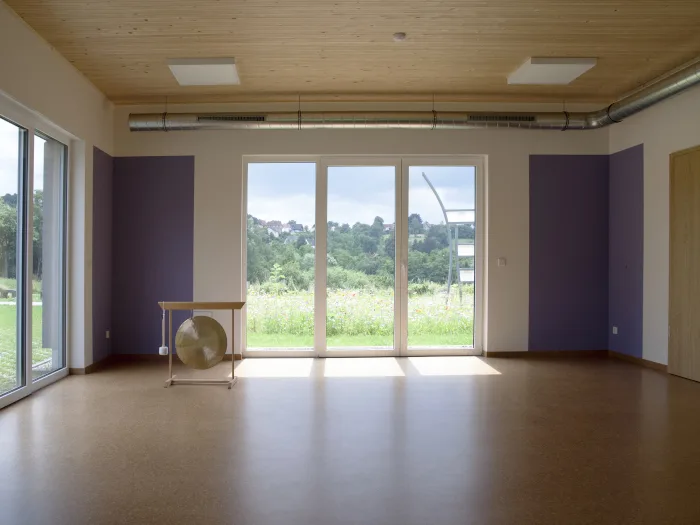 Übungsraum im Kneipp-Zentrum