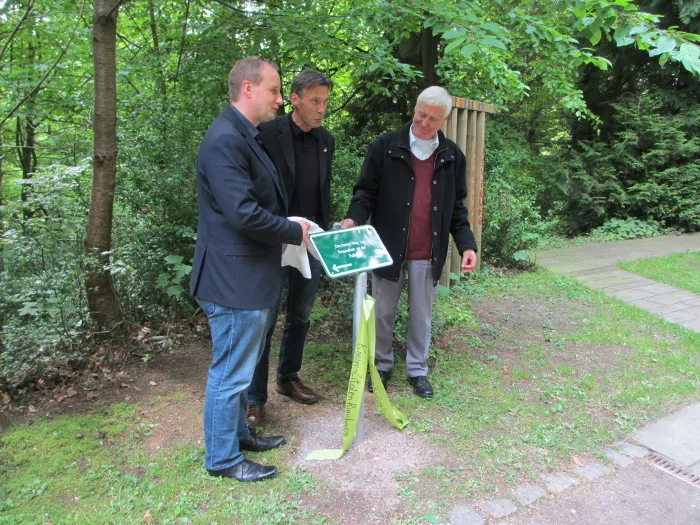 Einweihung des Zitatenwegs im Kurpark Tecklenburg