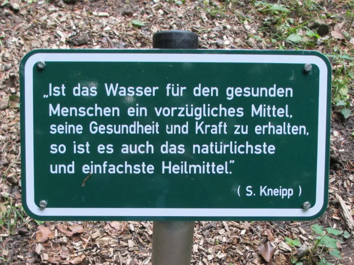 Zitat zum Thema Wasser am Zitatenweg